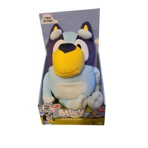 Bluey Talking Plush Kids 12" Blue New 9 Phrases‎ Theme Song Interactive Toy